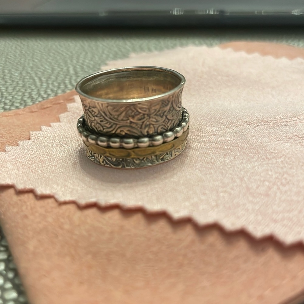 Sterling 925 Silver and Brass